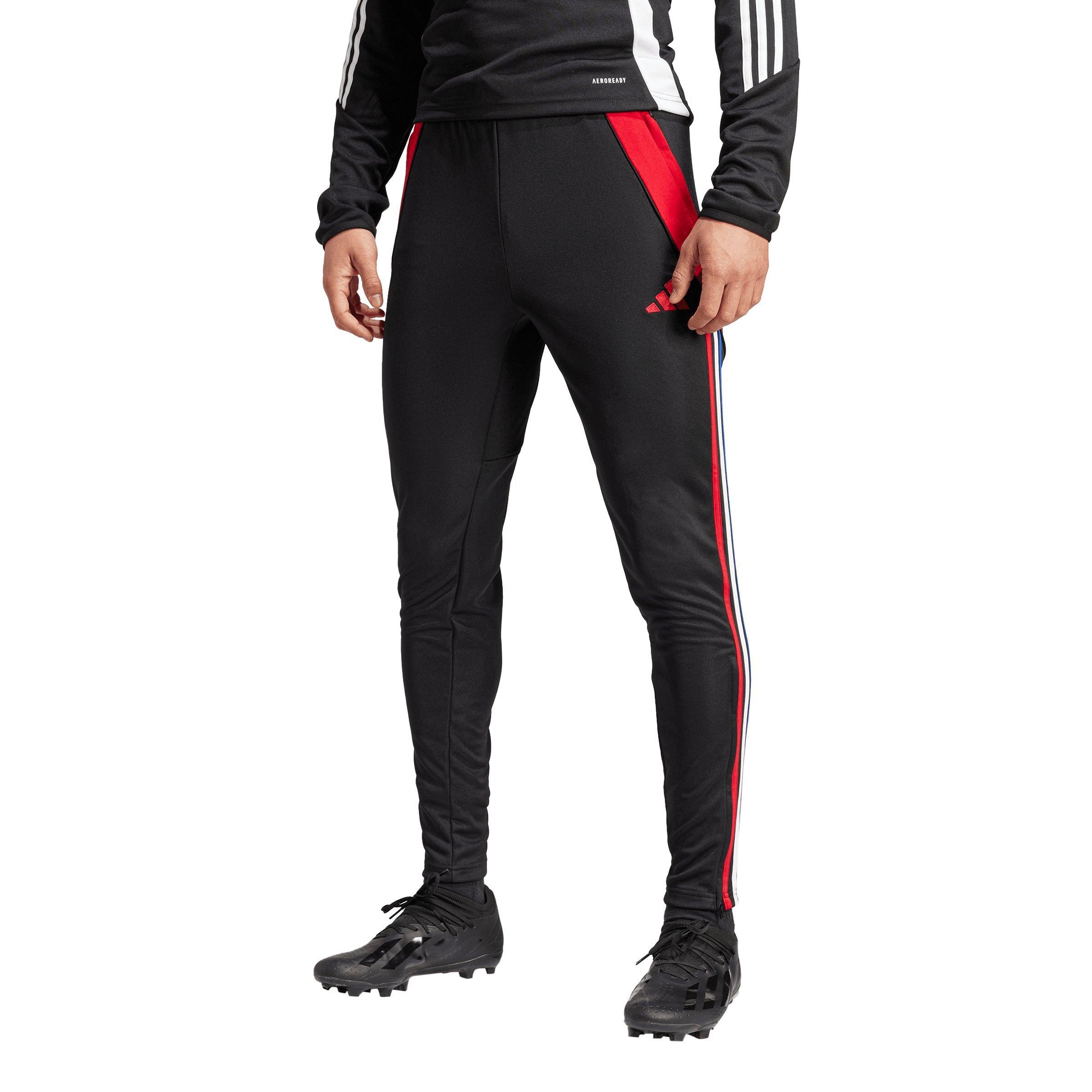 adidas Men's Tiro 24 Soccer Training Tracksuit Bottoms - Black/Red